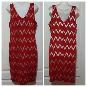SKY plus red dress woman's Sz:1XL-2Xl  sleeveless